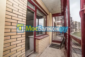 Шкаф на балкон купить в Московском на заказ недорого от МосБалкон