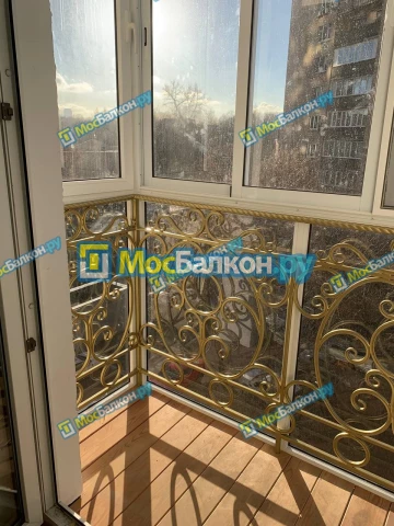 Панорамное остекление заказать под ключ по выгодной цене в Московском от компании МосБалкон