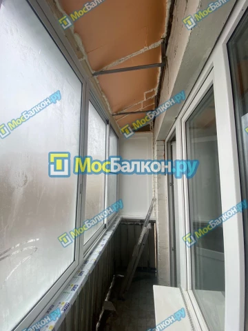 Крыша на балконе в Московском монтаж и ремонт по выгодной цене от МосБалкон
