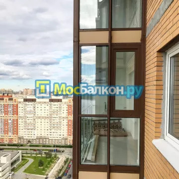 Остекление лоджий под ключ по выгодной цене в Московском – застеклить лоджию и балкон в МосБалкон