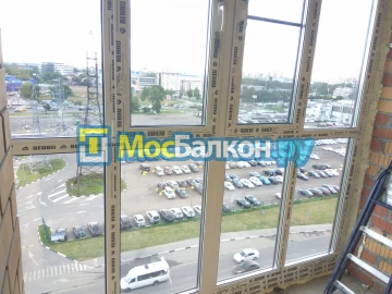 Панорамное остекление заказать под ключ по выгодной цене в Московском от компании МосБалкон