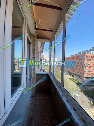 Крыша на балконе в Московском монтаж и ремонт по выгодной цене от МосБалкон