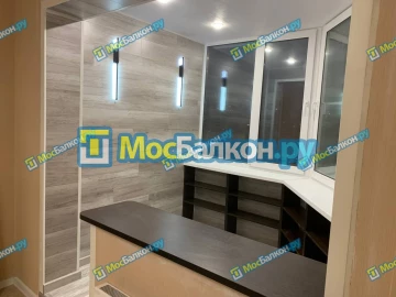 Объединение балкона и лоджии с комнатой в  Московском