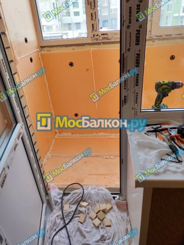 Утепление балкона и лоджии под ключ в Московском — цены от 150 руб./м² | МосБалкон