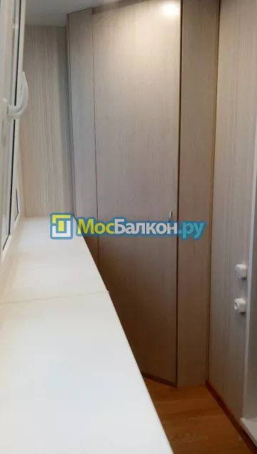 Шкаф на балкон купить в Московском на заказ недорого от МосБалкон