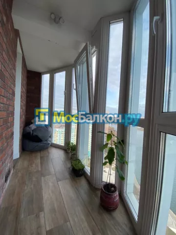 Остекление балконов под ключ по доступным ценам в Московском | МосБалкон