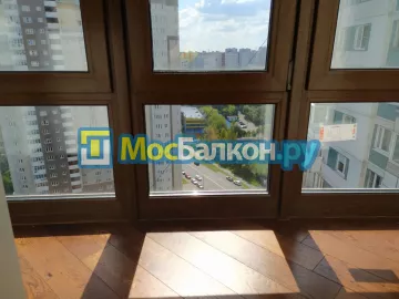 Панорамное остекление заказать под ключ по выгодной цене в Московском от компании МосБалкон