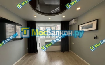 Объединение балкона и лоджии с комнатой в  Московском