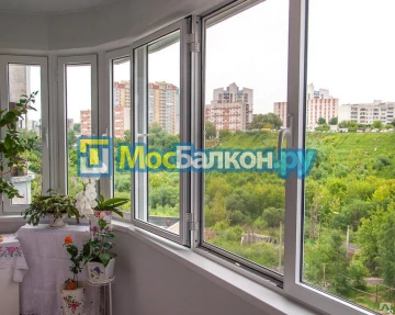 Пластиковое остекление лоджий под ключ по доступным ценам в Московском | МосБалкон