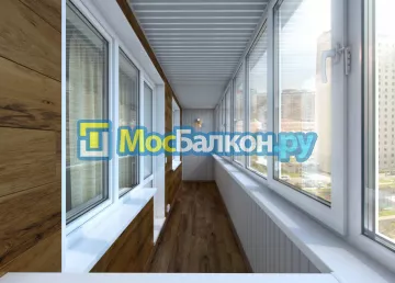 Отделка балконов в Московском | Отделка балконов и лоджий и обшивка под ключ в МосБалкон