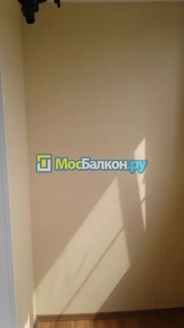 Отделка балкона и лоджии пластиковыми ПВХ панелями в Московском от компании МосБалкон