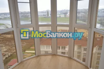 Остекление лоджий под ключ по выгодной цене в Московском – застеклить лоджию и балкон в МосБалкон