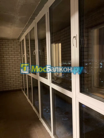 Остекление лоджий под ключ по выгодной цене в Московском – застеклить лоджию и балкон в МосБалкон