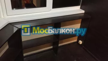 Шкаф на балкон купить в Московском на заказ недорого от МосБалкон
