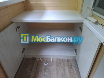 Шкаф на балкон купить в Московском на заказ недорого от МосБалкон