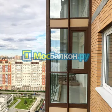 Остекление лоджий под ключ по выгодной цене в Московском – застеклить лоджию и балкон в МосБалкон