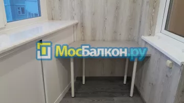 Шкаф на балкон купить в Московском на заказ недорого от МосБалкон