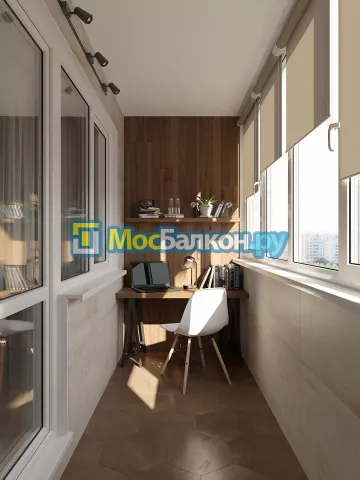 Пластиковое остекление лоджий под ключ по доступным ценам в Московском | МосБалкон