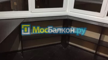 Шкаф на балкон купить в Московском на заказ недорого от МосБалкон