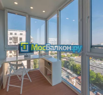 Шкаф на балкон купить в Московском на заказ недорого от МосБалкон