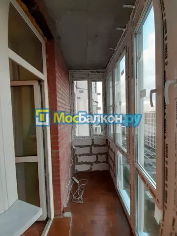 Панорамное остекление заказать под ключ по выгодной цене в Московском от компании МосБалкон